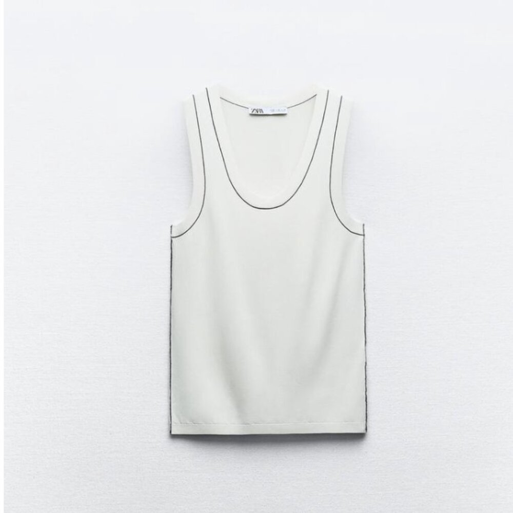 Zara Basic Knit Top